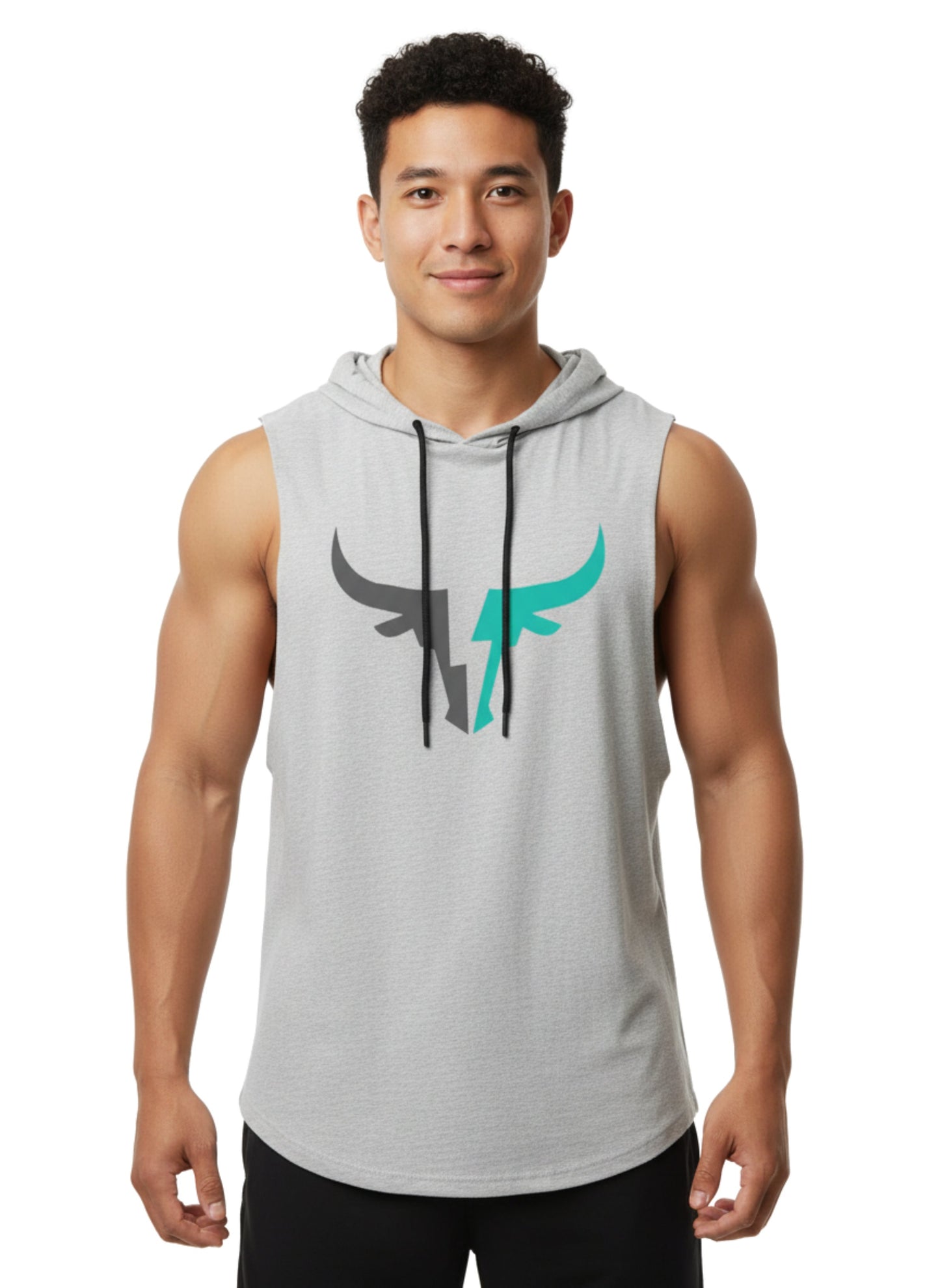 Men's Sleeveless Hooded Gym T-Shirt | Premium Athletic Muscle Fit Hoodie | Training & Casual Wear