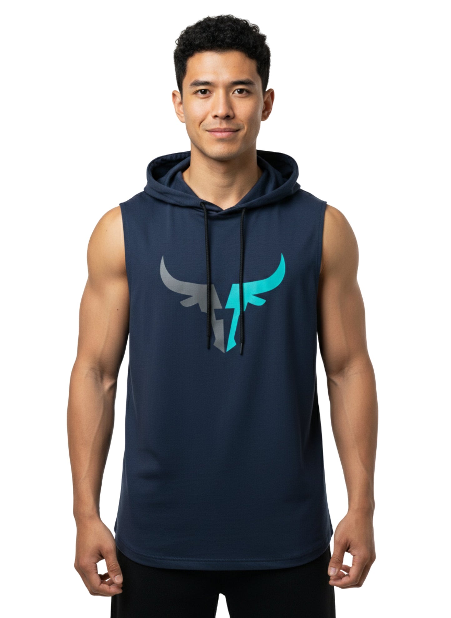 Men's Sleeveless Hooded Gym T-Shirt | Premium Athletic Muscle Fit Hoodie | Training & Casual Wear