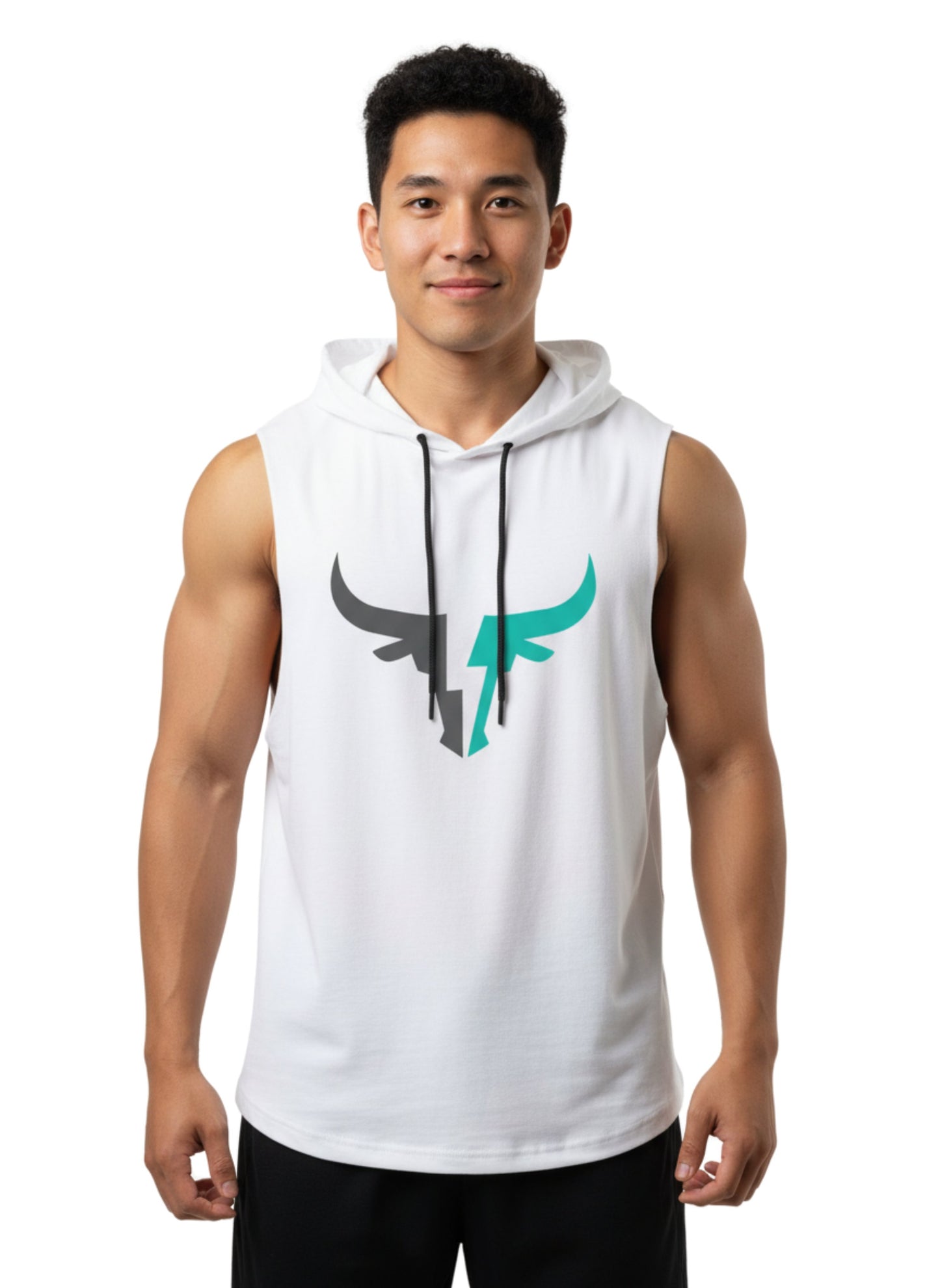 Men's Sleeveless Hooded Gym T-Shirt | Premium Athletic Muscle Fit Hoodie | Training & Casual Wear