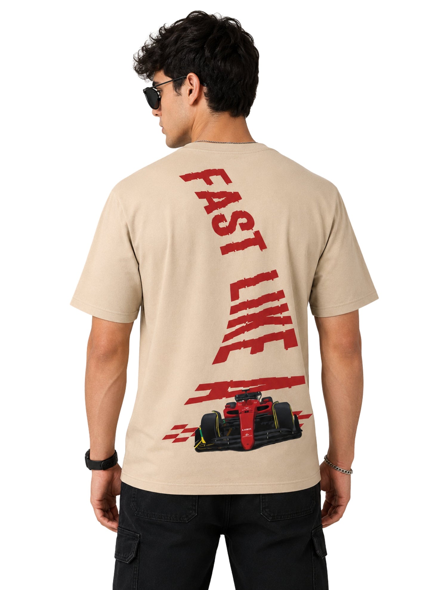 Cliffix Mens Round Neck Printed T-shirts