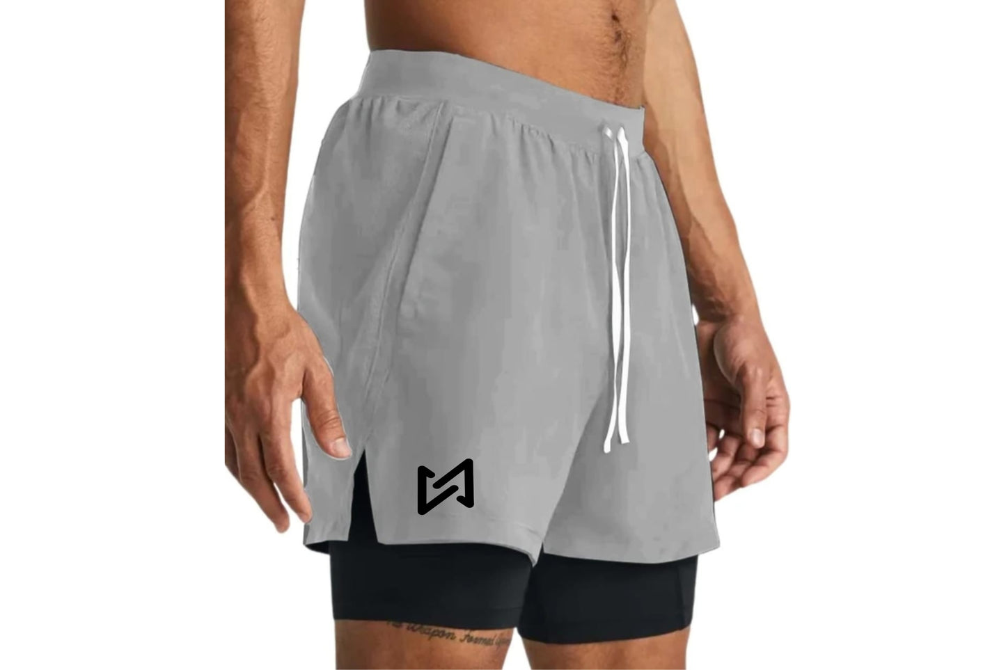Cliffix 2-in-1 Running & Gym Shorts | Anti-Chafe Inner Compression Liner