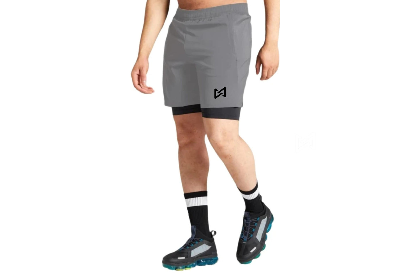 Cliffix 2-in-1 Running & Gym Shorts | Anti-Chafe Inner Compression Liner