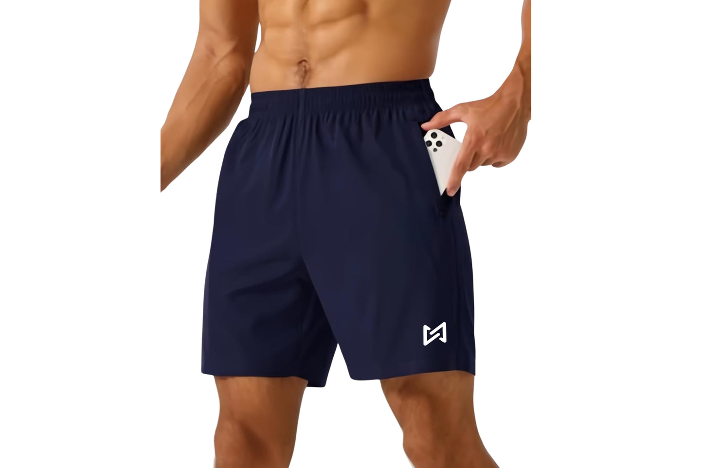 Men's Lightweight Quick-Dry Gym Shorts with Pockets | Athletic Running & Training Shorts