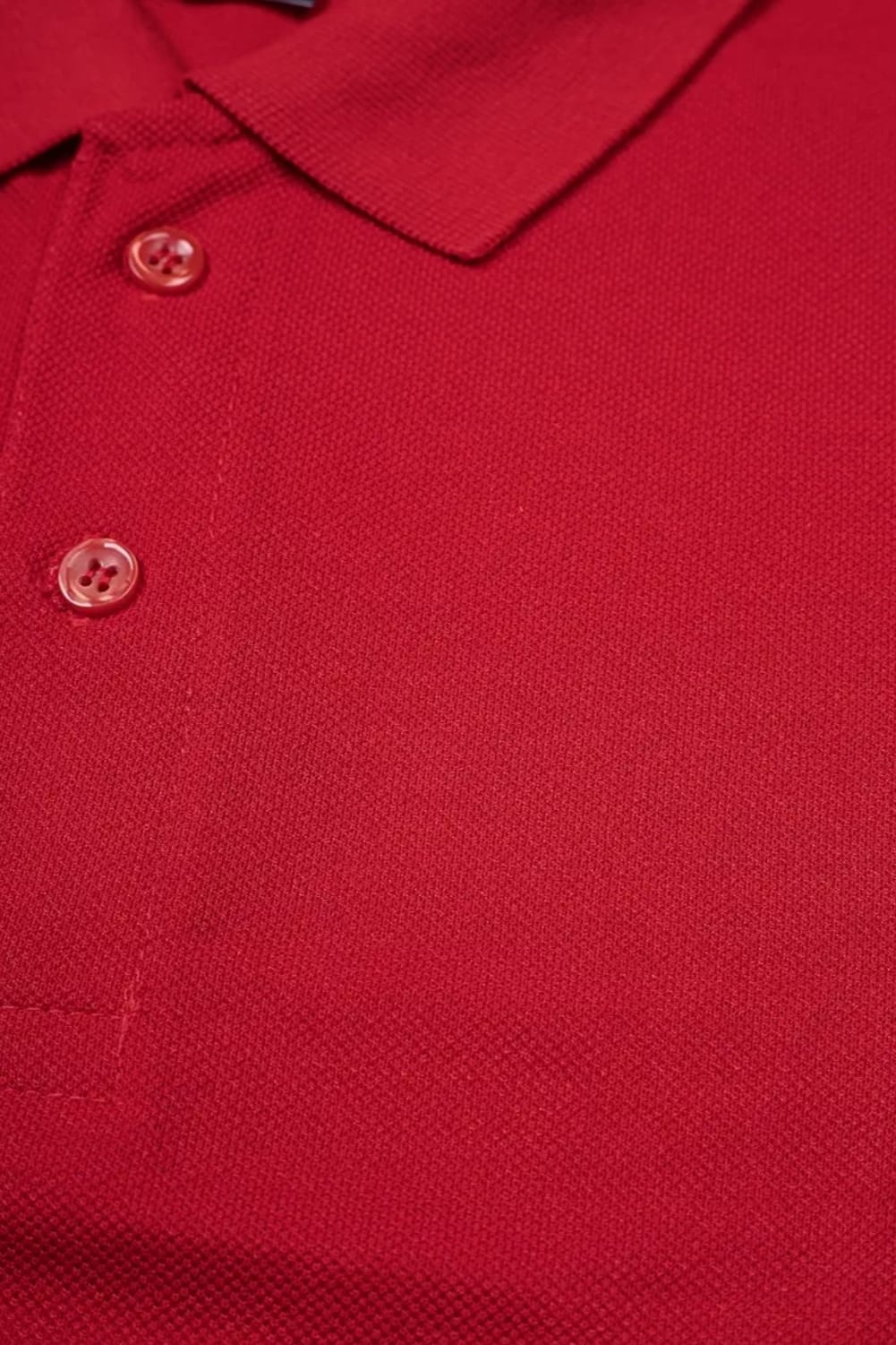Men's Premium Red Polo T-Shirt | Cotton Blend Regular Fit Polo Neck Casual & Office Wear